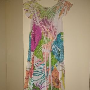 One World tropical sublimation dress